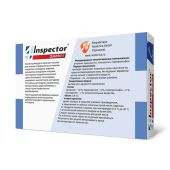 Инспектор Квадро К раствор для наружного применения для кошек массой до 4кг пипетка 0,4мл 3шт №2
