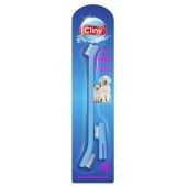 Cliny Зубная щетка + массажер для десен для собак и кошек №1