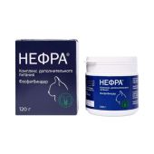 Комплекс дополнительного питания для кошек Фосфатбиндер Нефра банка 120г №3