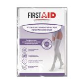 Ферстэйд чулки антиэмболические с резинкой на силик. основе 1 класс компрессии р. Универсальный