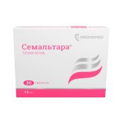 Семальтара таб. 14мг №30 №3