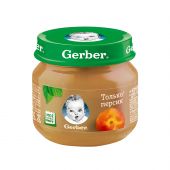 Гербер пюре персик 80г