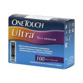 Ван Тач тест-полоски для глюкометра Ультра 828-100 № 100 №2