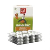 Мульти-табс Юниор фрукты таблетки жевательные № 60