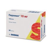 Пирамил таблетки 10мг №28