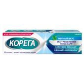 Корега крем для фиксации зубных протезов экстра сильный мята 40мл №2