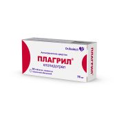 Плагрил таб.п/о плен. 75мг №30 №3