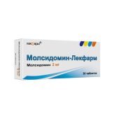 Молсидомин-Лекфарм таб. 2мг N30