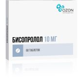 Бисопролол таб.п/о плен. 10мг №60