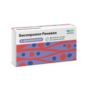Бисопролол-Реневал таб.п/о плен. 5мг №30