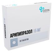 Арипипразол таб. 15мг №30