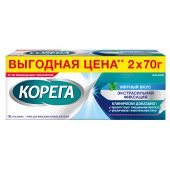 Корега крем для фиксации зубных протезов Экстра Сильный Мятный 70,0 N2