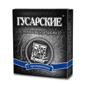 Контекс презервативы Гусарские ребристые/точечные №3