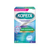 Корега таб. для очистки зубн.протезов Биоформула №30 0032628