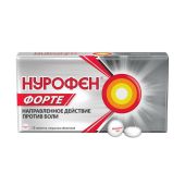 Нурофен форте таблетки покрытые оболочкой 400мг №12