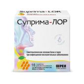 Суприма-ЛОР мед и лимон таблетки №16 №2