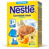 Нестле каша молочная гречка/курага 250г/220г