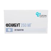 Фенибут таб. 250мг №20