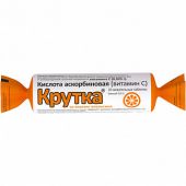 Аскорбиновая к-та с сахаром апельсин (крутка) таб. 25мг №10