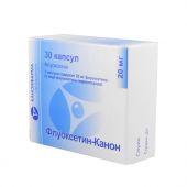 Флуоксетин-Канон капс. 20мг №30