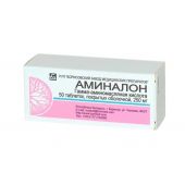 Аминалон таб. 250мг №50