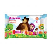 Маша и Медведь салфетки влажные №20