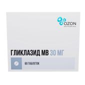 Гликлазид МВ таб.с мод.высв. 30мг №60 №2