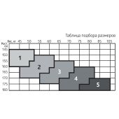 Б.Велл гольфы компрессионные прозрачные 1 кл. JW-111 р.2 Nero №4