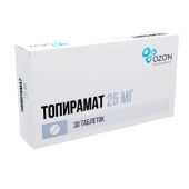 Топирамат таб.п/о плен. 25мг №30