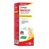 Мизол спрей противогрибковый для защиты от грибка ногтей и кожи фл. 50мл