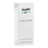KLAPP SKIN CARE SCIENCE CLEAN&ACTIVE тоник без спирта 250мл №2