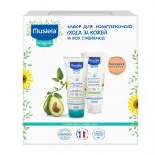 Мустела набор Стелатопия гель для купания очищающ 200мл + крем-эмолент 200мл (-30%)