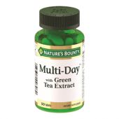 Нейчерз баунти мультидэй с экстрактом зеленого чая таблетки 1679мг № 50 БАД