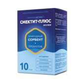 Минералдетокс Смектит-Плюс инулин пор. д/взрослых и детей от 3х лет саше №10 БАД