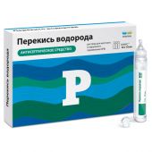 Перекись водорода Реневал р-р для мест. и нар. прим. 3% тюб.-кап. 10мл №10 