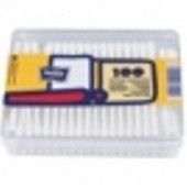 Белла ватные палочки гигиенические плоская банка № 100