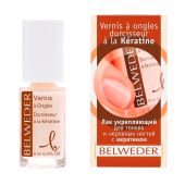 Бельведер лак для ногтей укрепляющий для тонких/неровных ногтей кератин 8мл