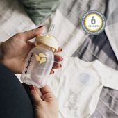Медела бутылочка Кальма 150мл+соска силиконовая №6