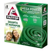 Раптор спираль от комаров без запаха №10