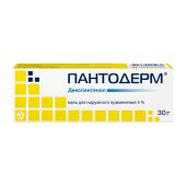 Пантодерм мазь для нар. прим. 5% 30г