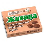 Живица таежная резинка жев. кофейные зерна 0,8г №5