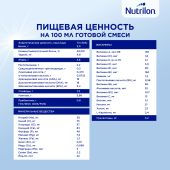 Нутрилон смесь молочная ПРЕ 1 д/недоношенных детей 400г №9