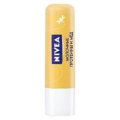 Нивея бальзам для губ Молоко и Мед 4,8г 85136