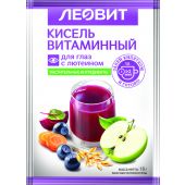 Леовит кисель Витаминный для глаз с лютеином диетический 18г