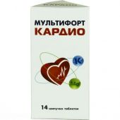 Мультифорт Кардио таб.шип. №14