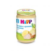 Хипп пюре картофель/фенхель/кролик 220г