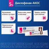 Диклофенак гель 5% 50г №6