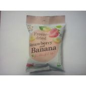Ригла фруктовые дольки клубника+банан 16г