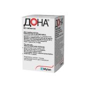 Дона таблетки покрытые пленочной оболочкой 750мг №60 №3