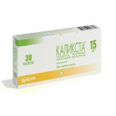 Каликста таблетки покрытые пленочной оболочкой 15мг №30